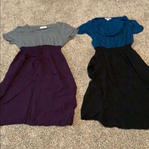Liz Lange maternity bundle 2 dresses